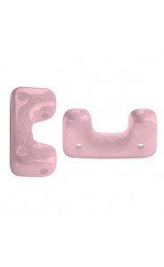Telos par Puca® beads Opaque light rose ceramic look 03000-14494